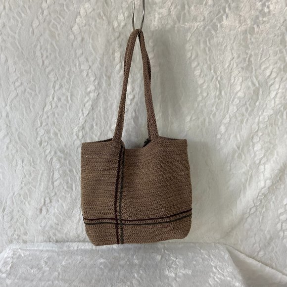 The Limited Handbags - The Limited Crochet Wicker look shoulder bag HoBo Gypsy